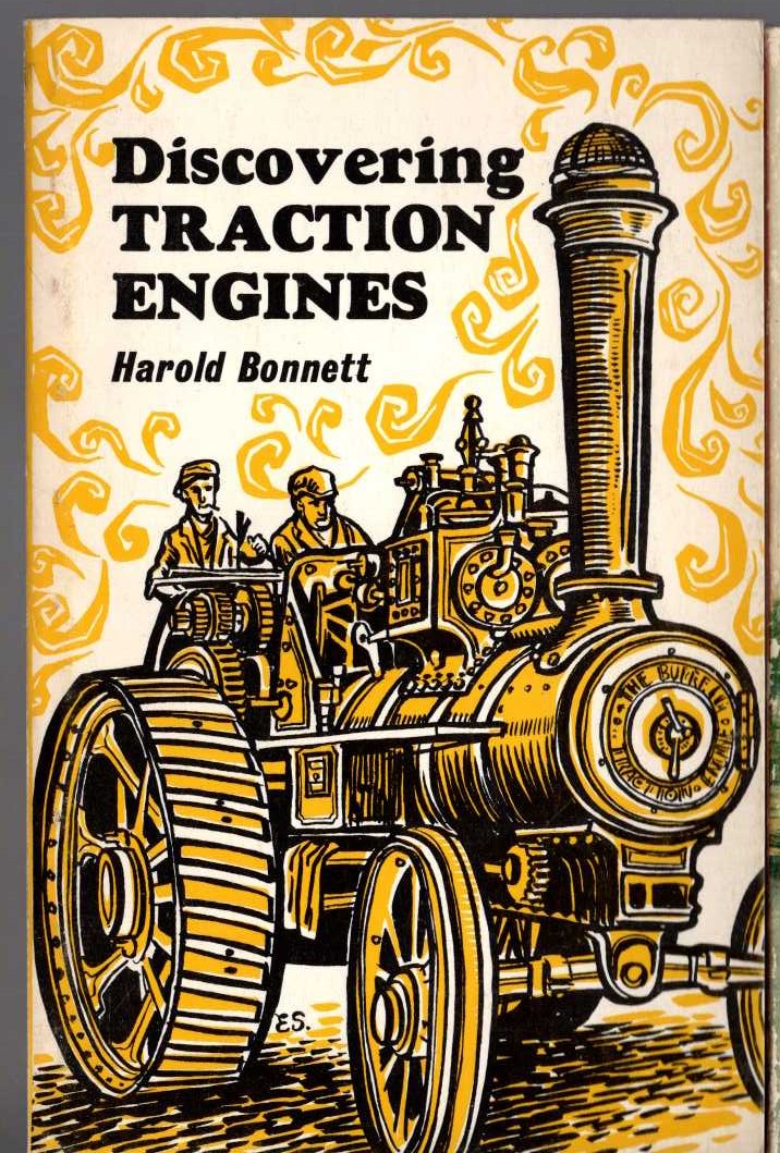 \ DISCOVERING TRACTION ENGINES by Harold Bonnet front book cover image