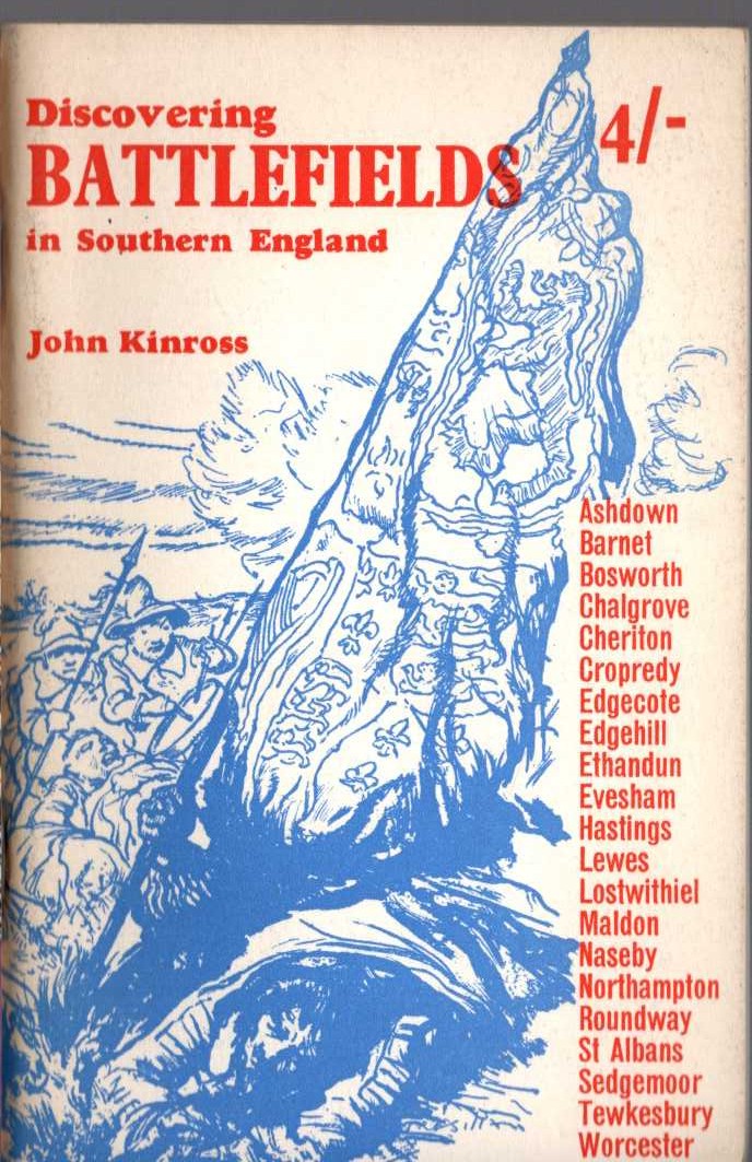 BATTLESFIELDS IN SOUTHERN ENGLAND, Discovering by John Kinross front book cover image