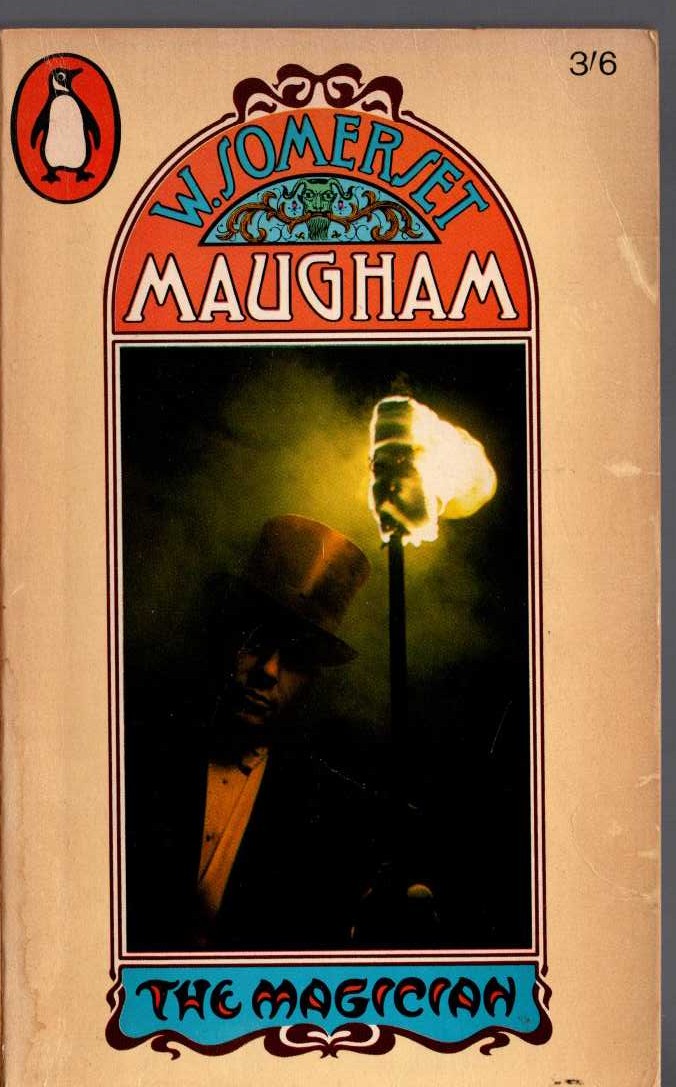 W.Somerset Maugham  THE MAGICIAN front book cover image