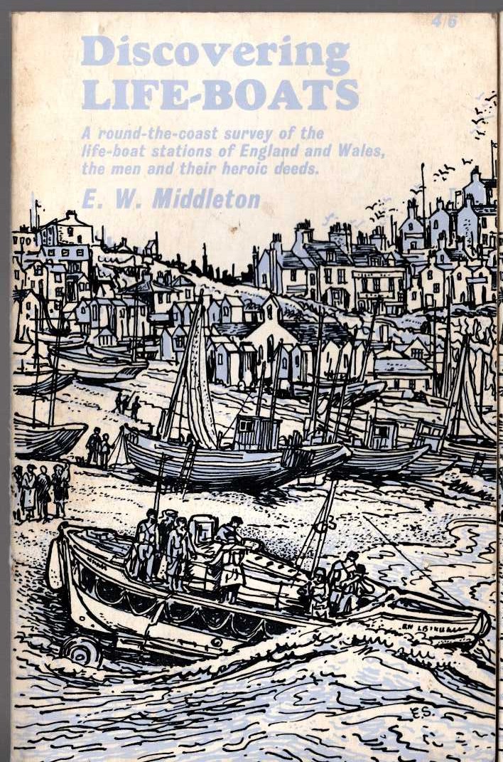 E.W. MIddleton  DISCOVERING LIFE-BOATS front book cover image