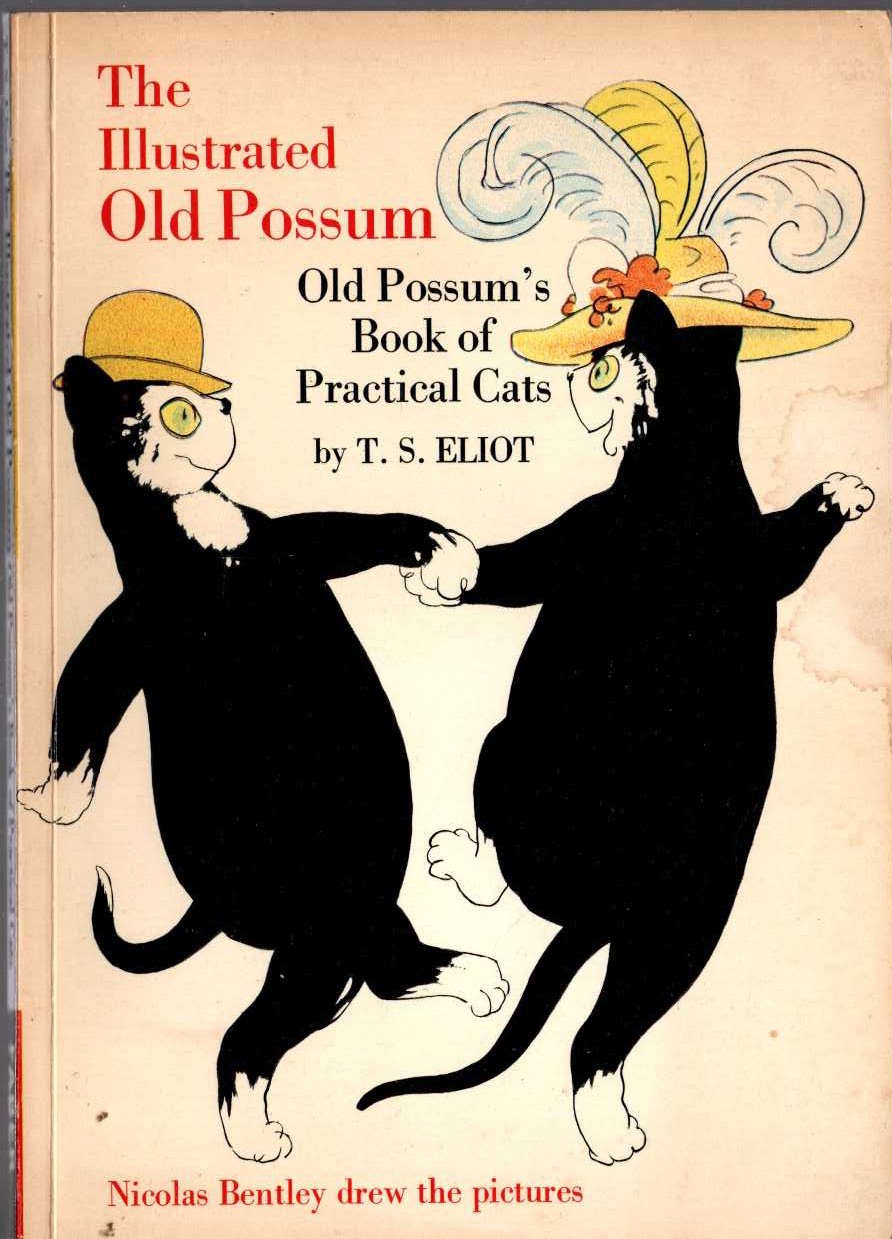 T.S. Eliot  THE ILLUSTRATED OLD POSSUM OLD POSSUM'S BOOK OF PRACTICAL CATS front book cover image