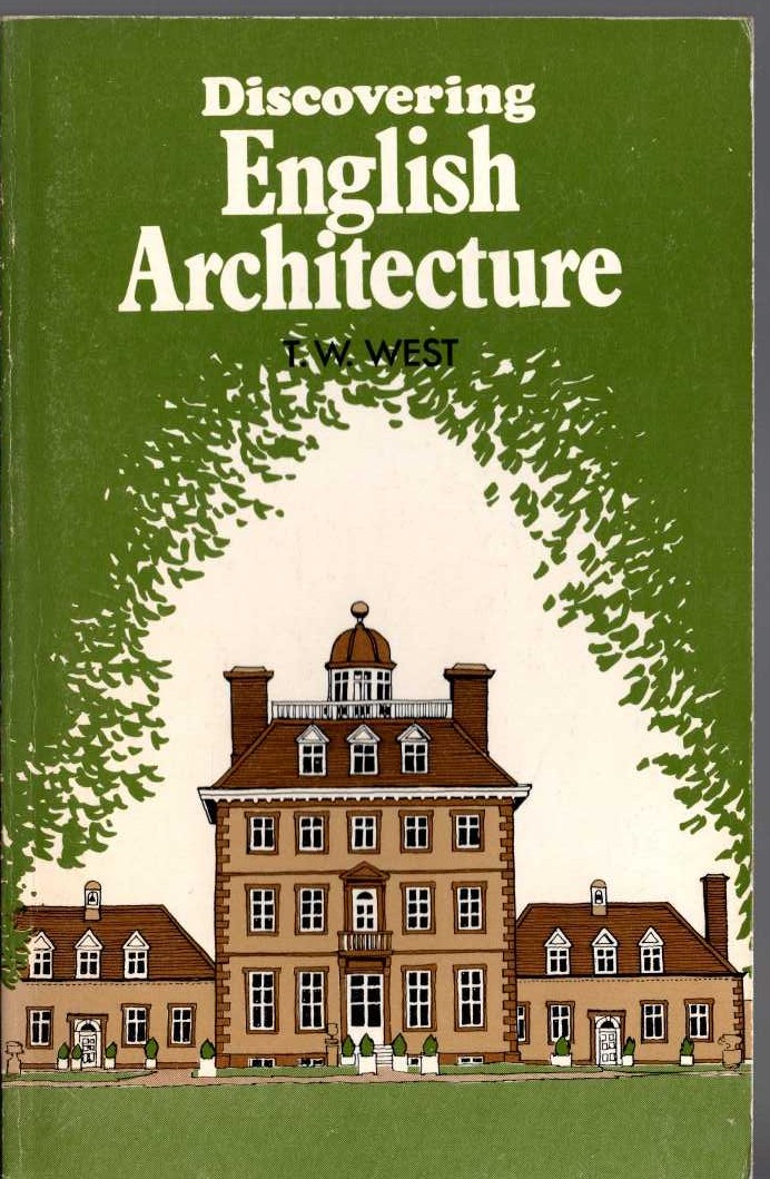 T.W. West  DISCOVERING ENGLISH ARCHITECTURE front book cover image