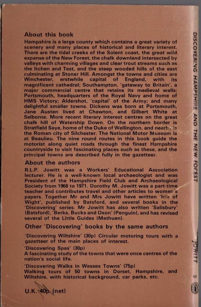 Max Brand THE LONG CHASE<BR>
 . .Warner (US) rpt.N/D rear cover image
