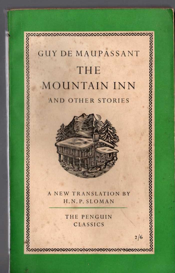 Guy De Maupassant  THE MOUNTAIN INN and Other Stories front book cover image