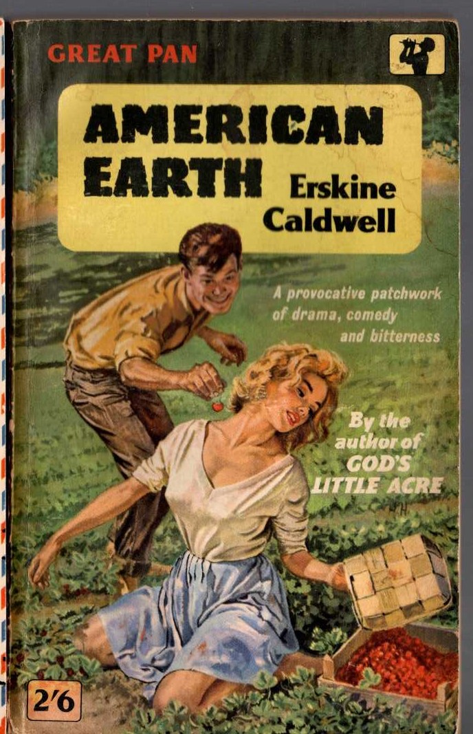 Erskine Caldwell  AMERICAN EARTH front book cover image