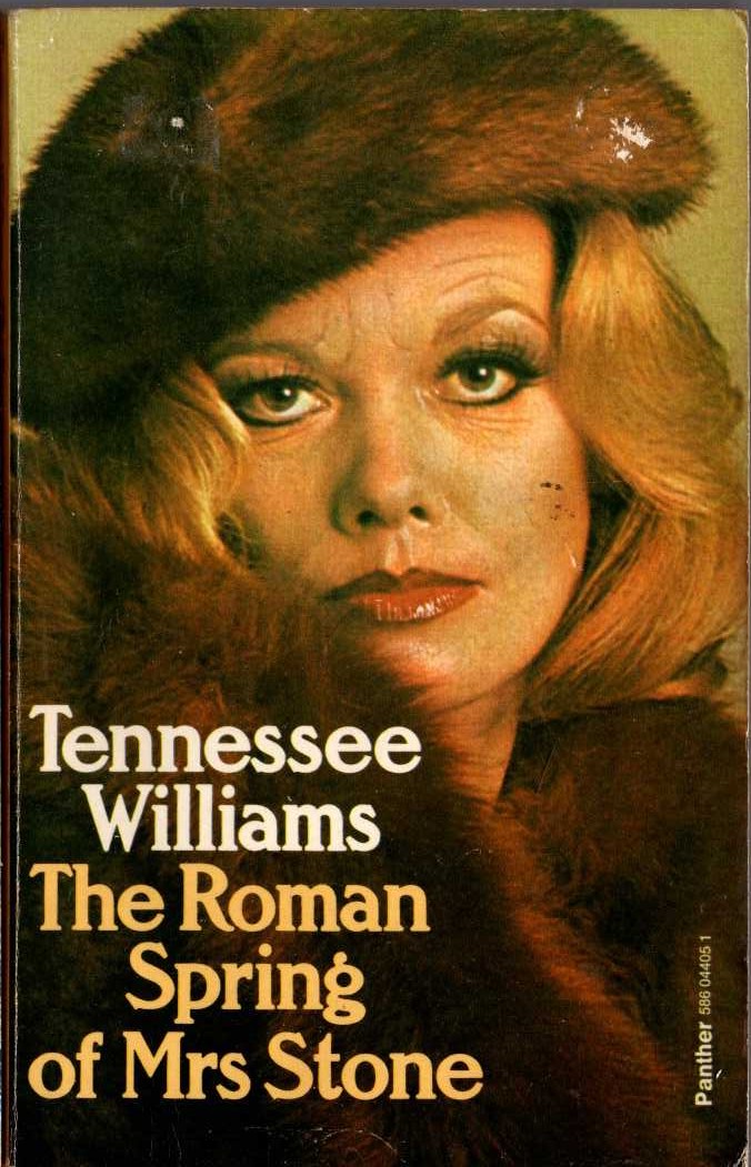 Tennessee Williams  THE ROMAN SPRING OF MRS STONE front book cover image