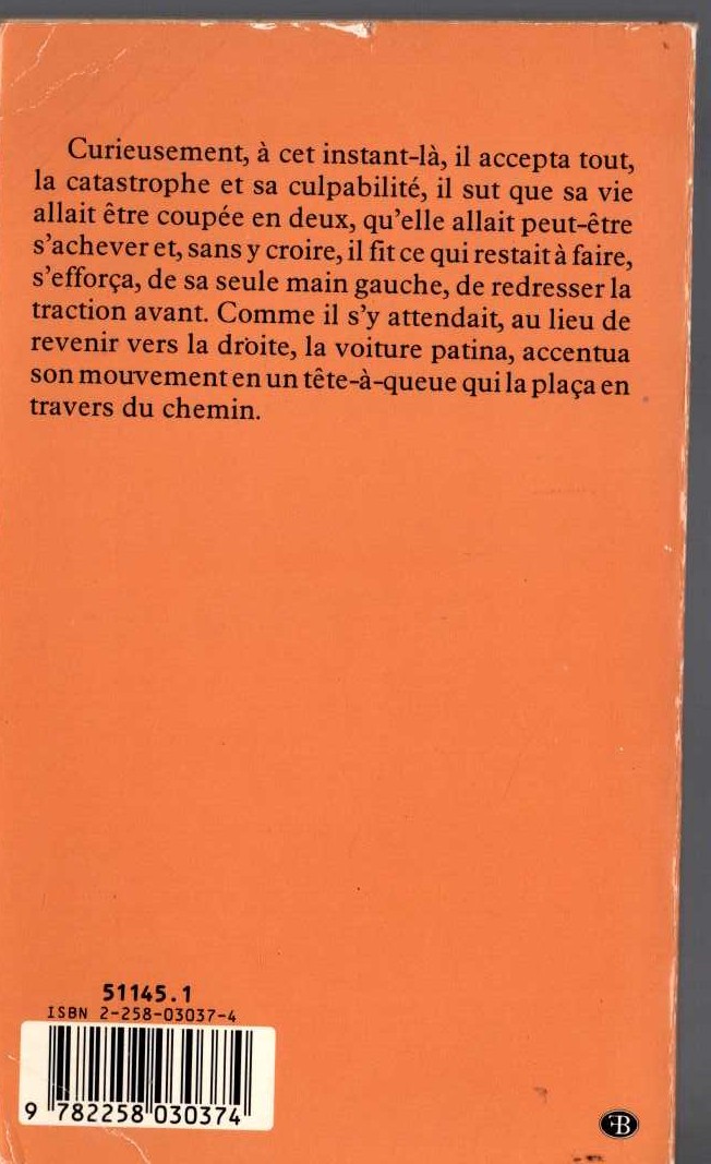 Georges Simenon  LES COMPLICES magnified rear book cover image