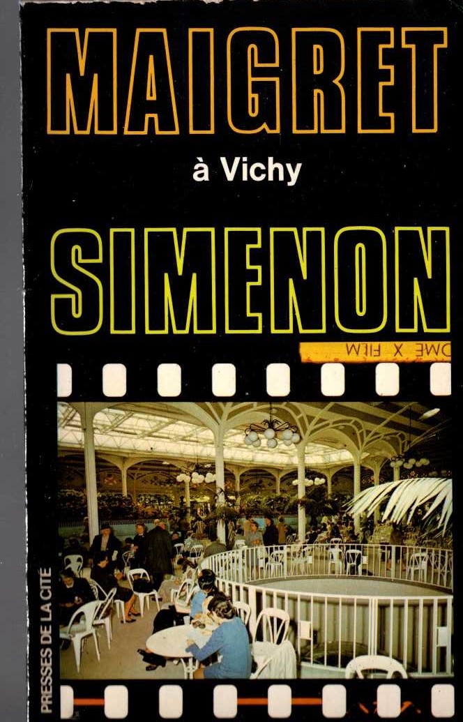 Georges Simenon  MAIGRET A VICHY front book cover image