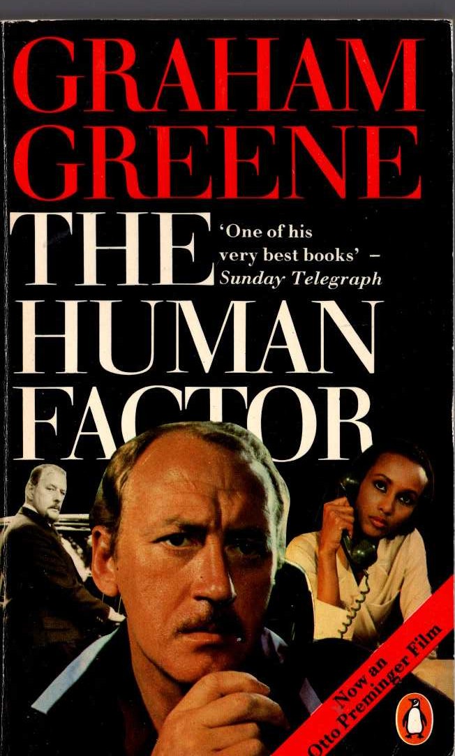 Graham Greene  THE HUMAN FACTOR (Film tie-in) front book cover image