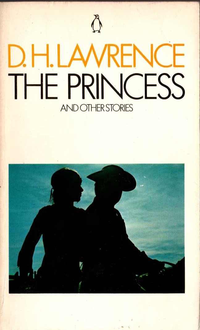 D.H. Lawrence  THE PRINCESS and other stories front book cover image