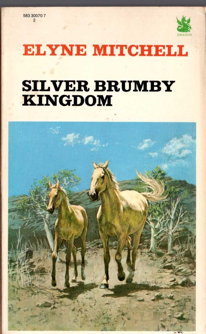 Elyne Mitchell  SILVER BRUMY KINGDOM front book cover image