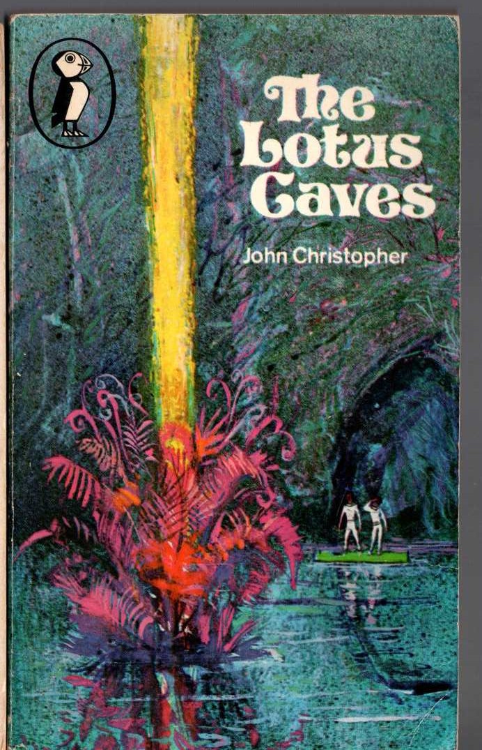 John Christopher  THE LOTUS CAVES front book cover image