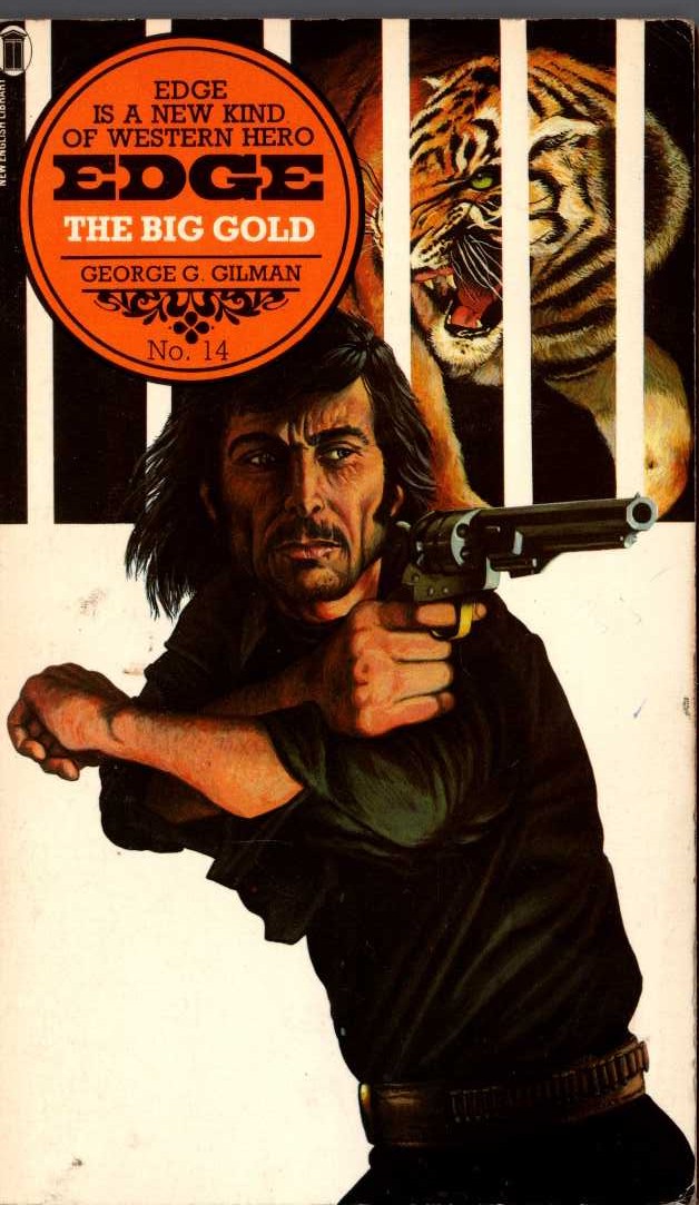 George G. Gilman  EDGE 14: THE BIG GOLD front book cover image