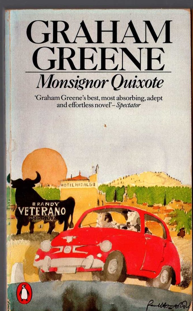 Graham Greene  MONSIGNOR QUIXOTE front book cover image