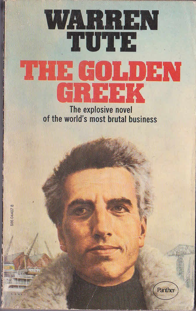 Warren Tute  THE GOLDEN GREEK front book cover image