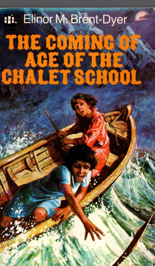 Elinor M. Brent-Dyer  THE COMING OF AGE OF THE CHALET SCHOOL front book cover image