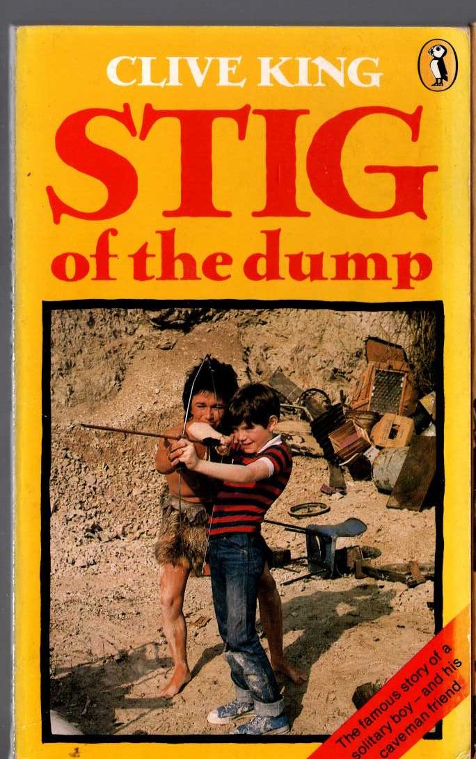 Clive King  STIG OF THE DUMP (TV tie-in) front book cover image