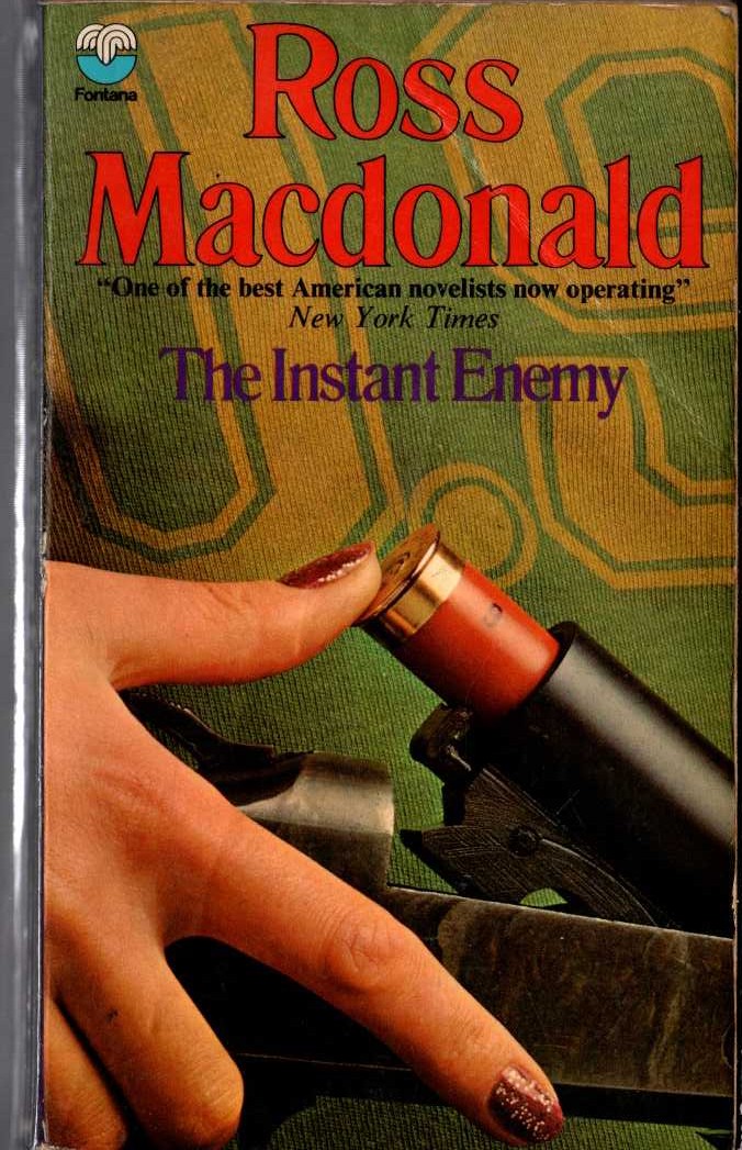 Ross Macdonald  THE INSTANT ENEMY front book cover image