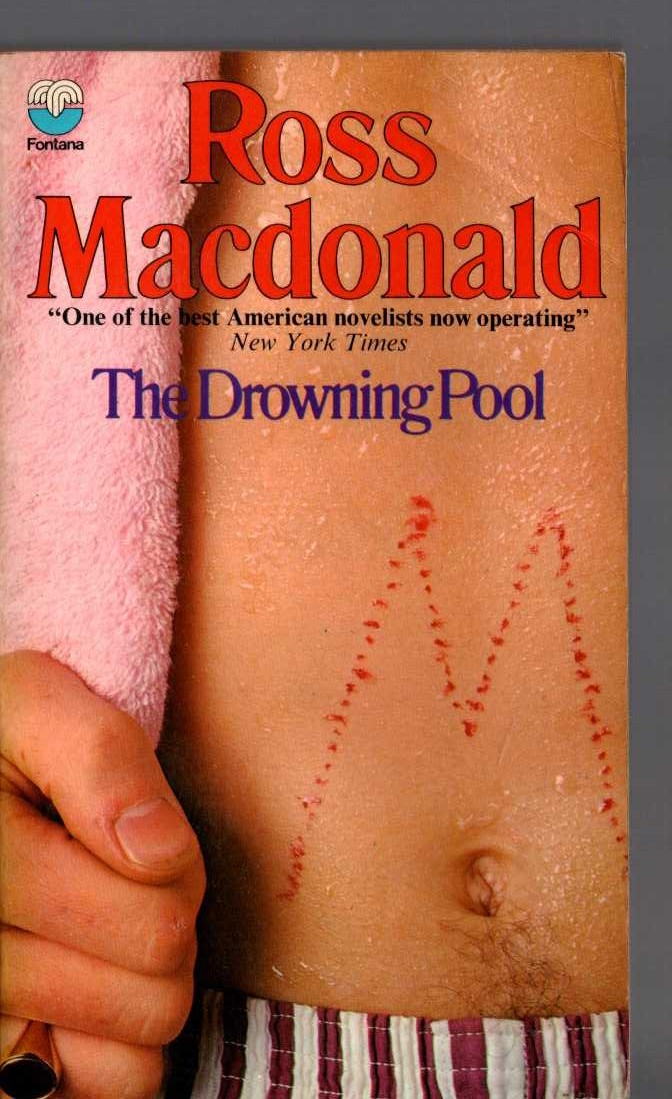 Ross Macdonald  THE DROWNING POOL front book cover image