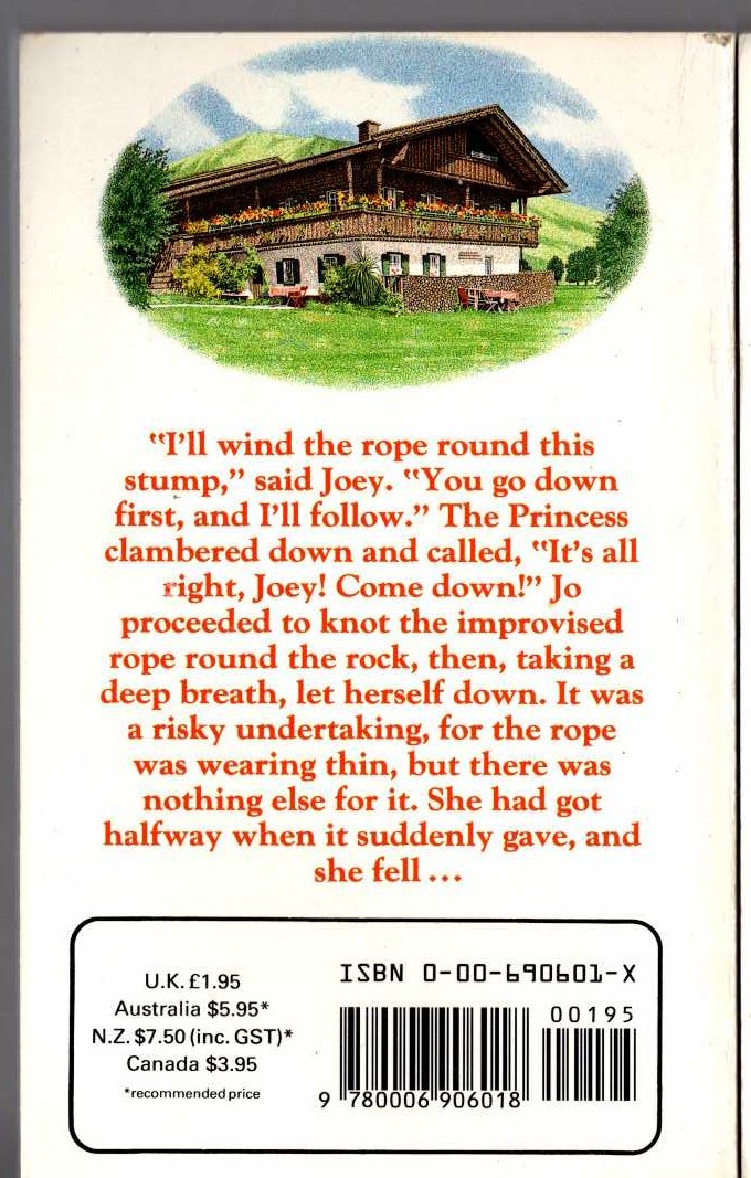 Bonnie Bryant THE SADDLE CLUB 49: Stable Farewell<BR>
 . .Bantam 1996 magnified rear cover image