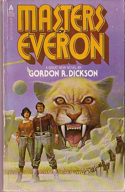 Gordon R. Dickson  MASTERS OF EVERON front book cover image