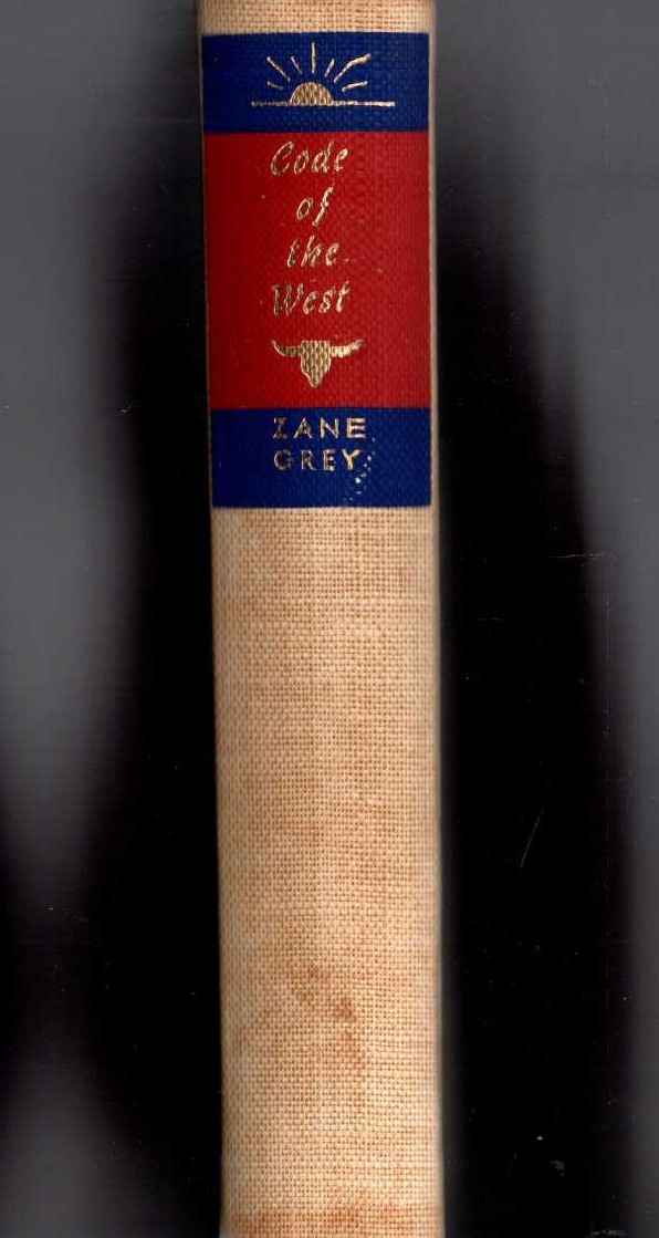 CODE OF THE WEST front book cover image
