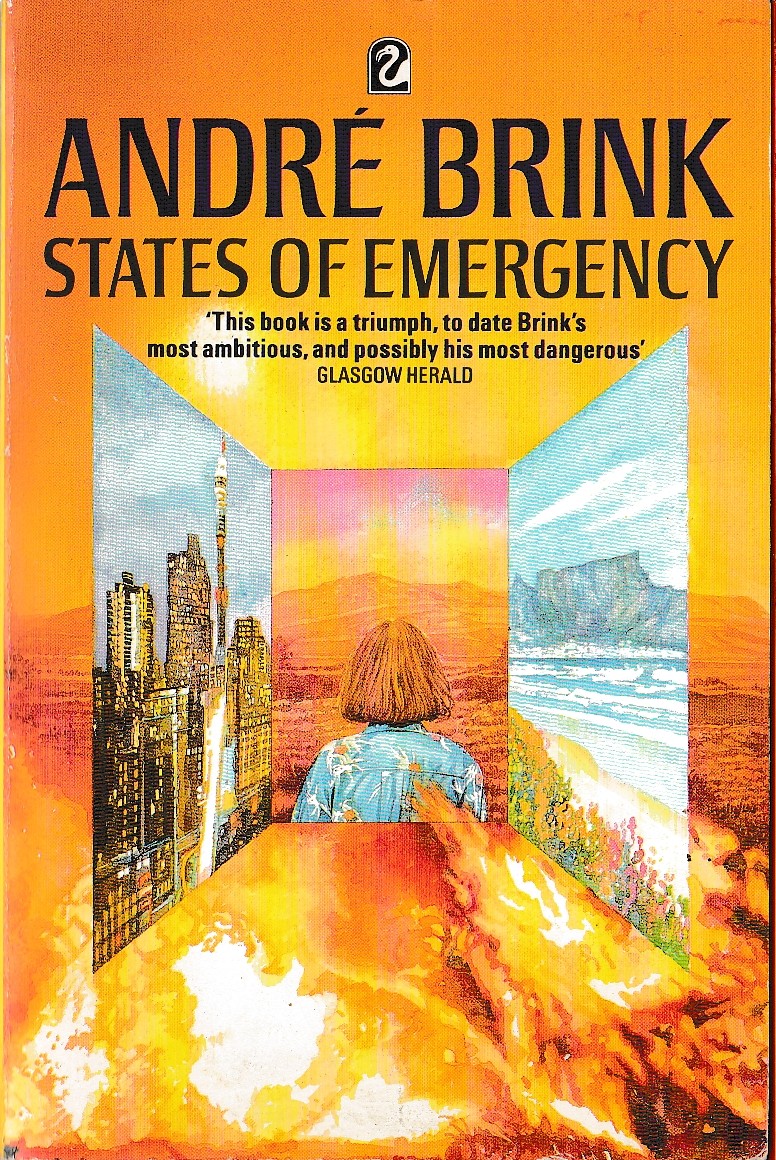 Andre Brink  STATES OF EMERGENCY front book cover image