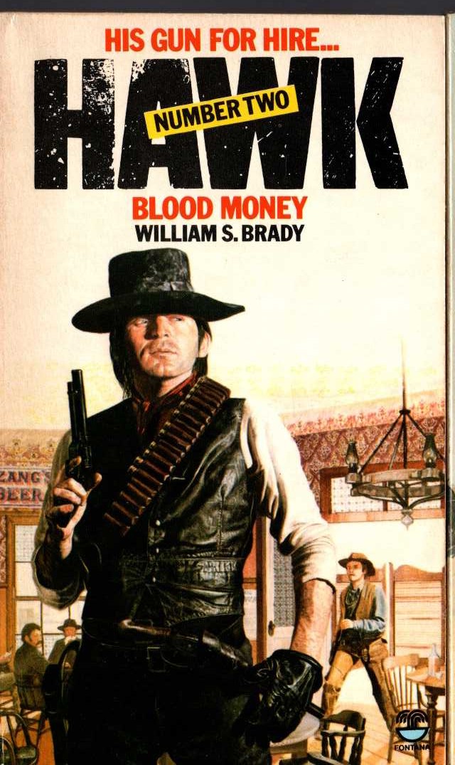 William S. Brady  HAWK 2: BLOOD MONEY front book cover image