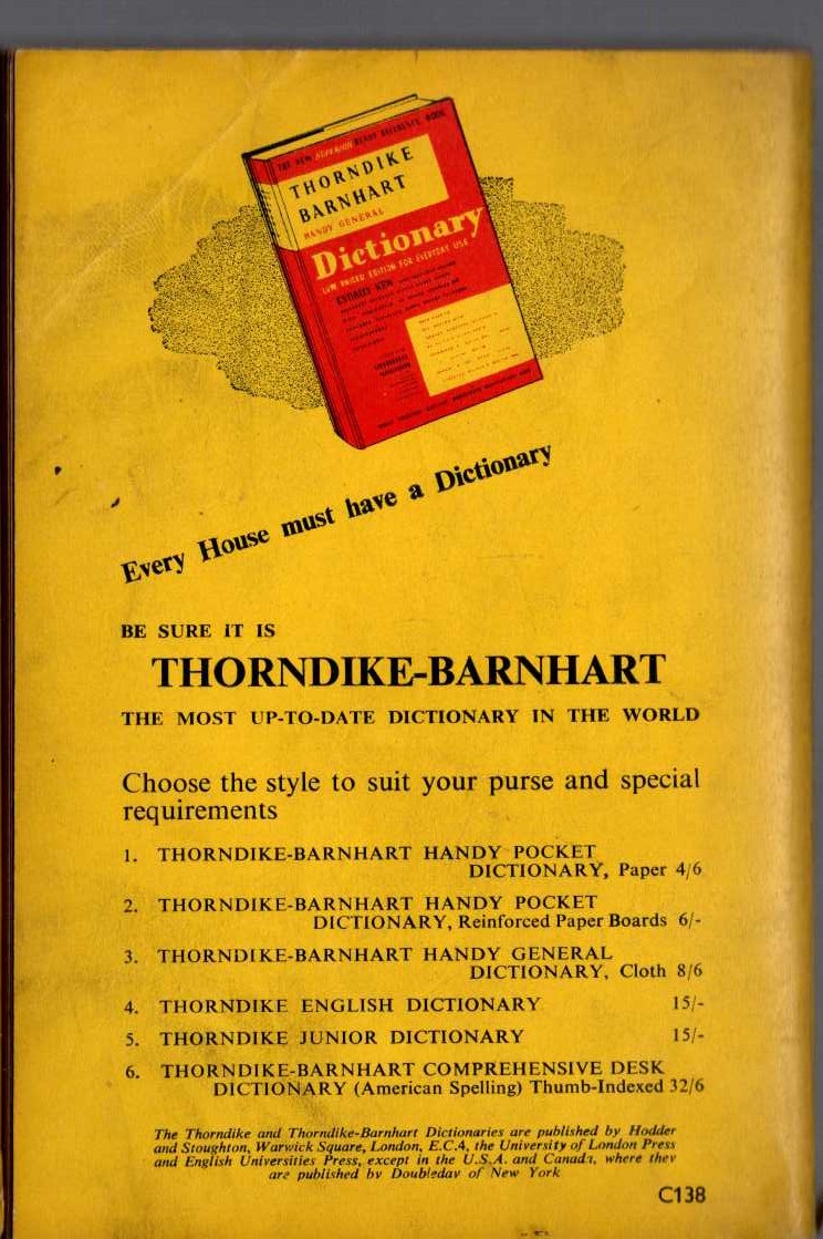 Tex Burns  HOPALONG CASSIDY AND THE RUSTLERS OF WEST FORK magnified rear book cover image
