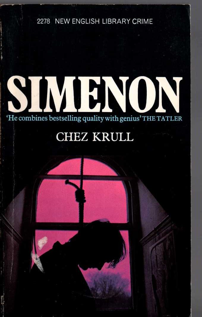 Georges Simenon  CHEZ KRULL front book cover image