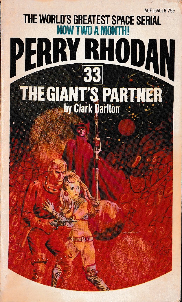 Clark Darlton  #33 THE GIANT'S PARTNER front book cover image