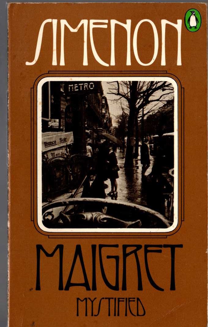 Georges Simenon  MAIGRET MYSTIFIED front book cover image