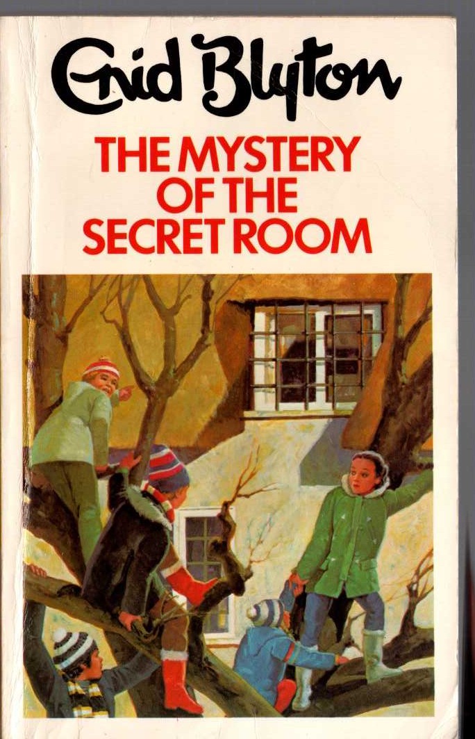 Enid Blyton  THE MYSTERY OF THE SECRET ROOM front book cover image