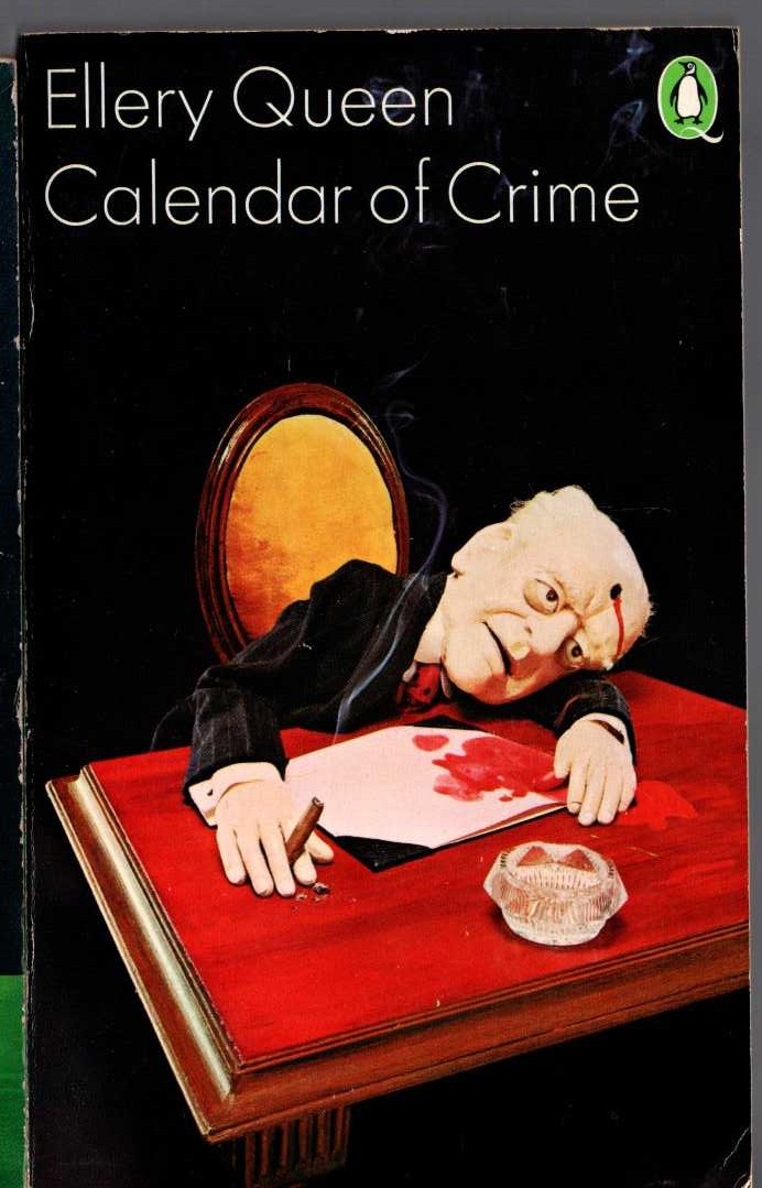 Ellery Queen  CALENDAR OF CRIME front book cover image