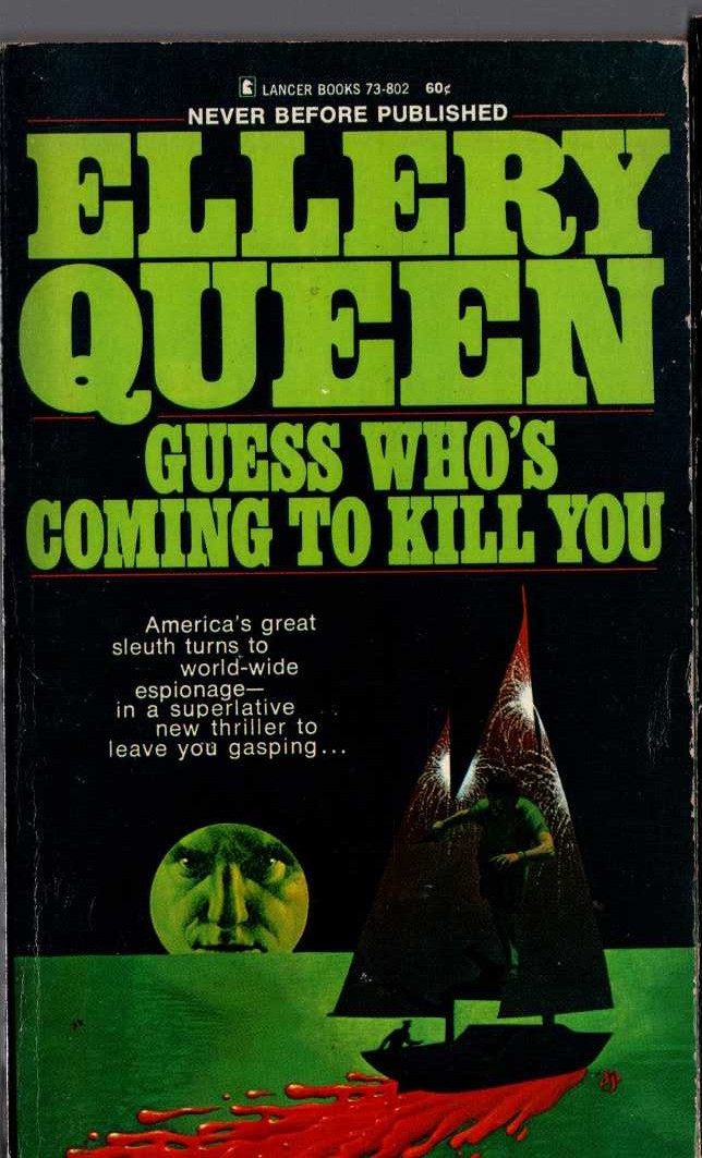 Ellery Queen  GUESS WHO'S COMING TO KILL YOU front book cover image