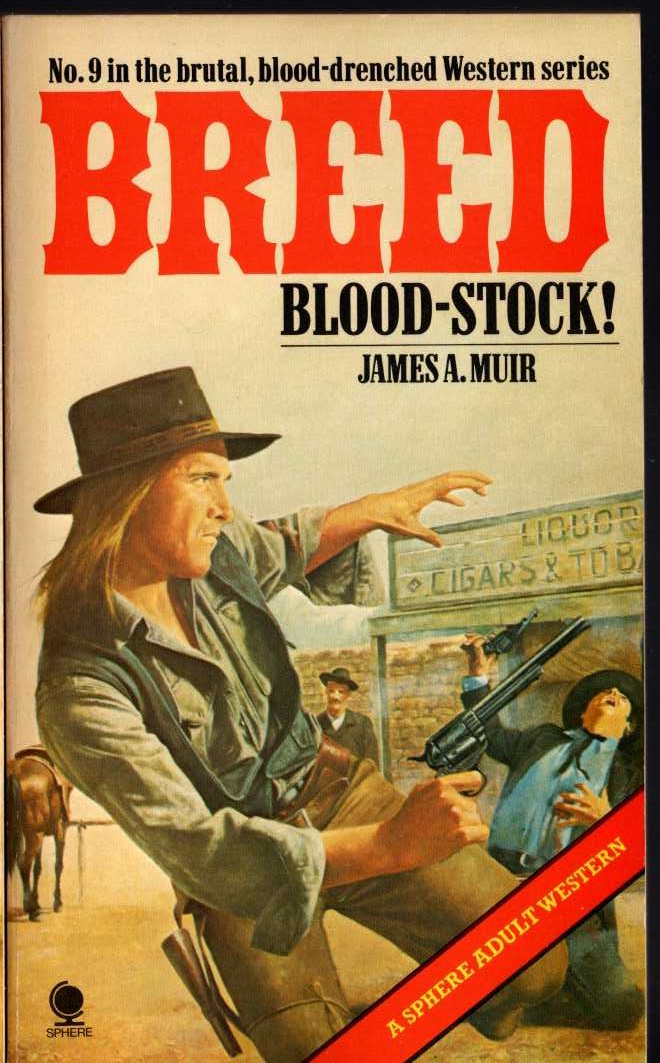 James A. Muir  BREED 9: BLOOD-STOCK! front book cover image