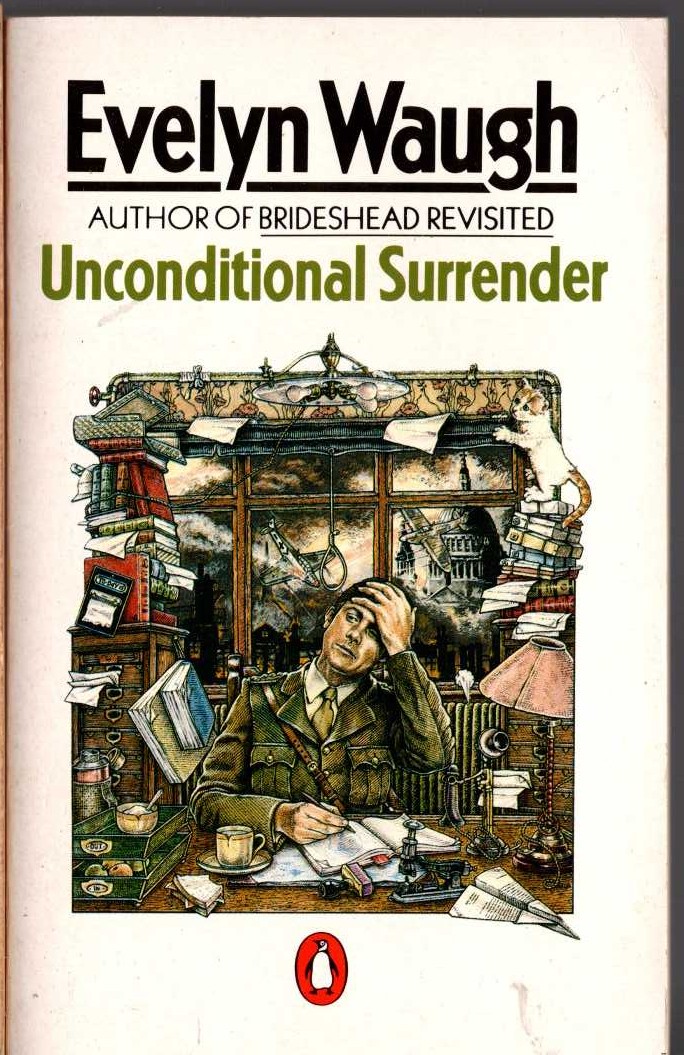 Evelyn Waugh  UNCONDITIONAL SURRENDER front book cover image