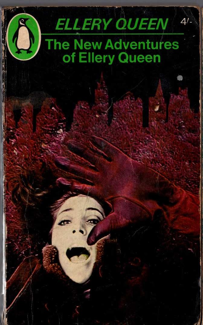 Ellery Queen  THE NEW ADVENTURES OF ELLERY QUEEN front book cover image