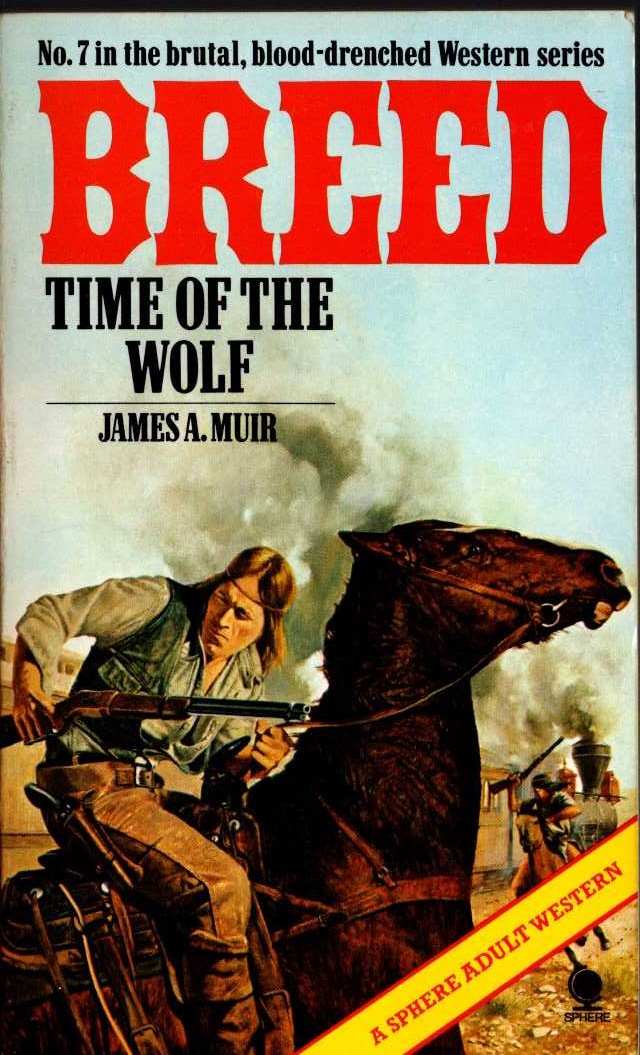 James A. Muir  BREED 7: TIME OF THE WOLF front book cover image