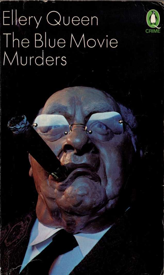 Ellery Queen  THE BLUE MOVIE MURDERS front book cover image