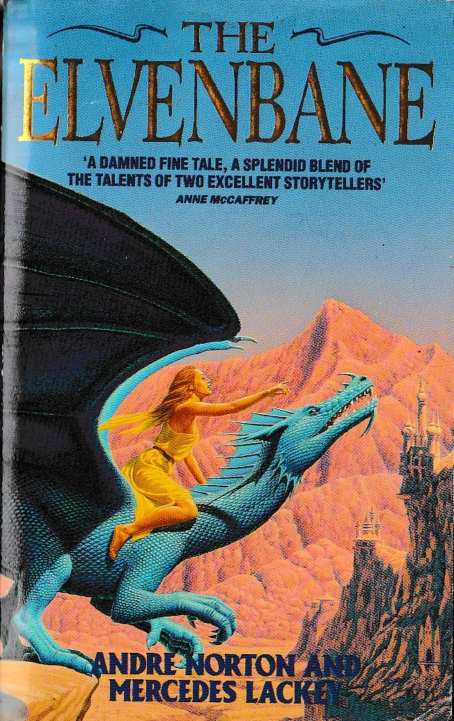 Andre Norton  THE ELVENBANE front book cover image