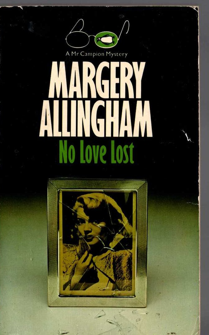 Margery Allingham  NO LOVE LOST front book cover image