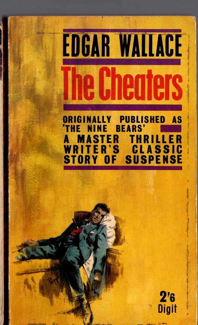 Edgar Wallace  THE CHEATERS front book cover image
