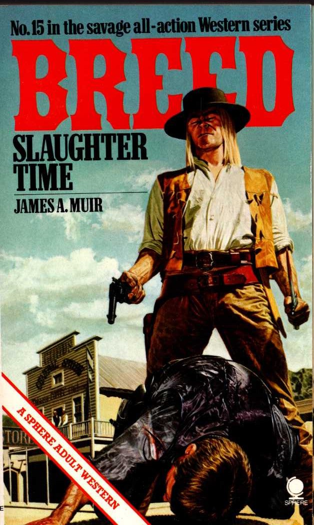 James A. Muir  BREED 15: SLAUGHTER TIME front book cover image