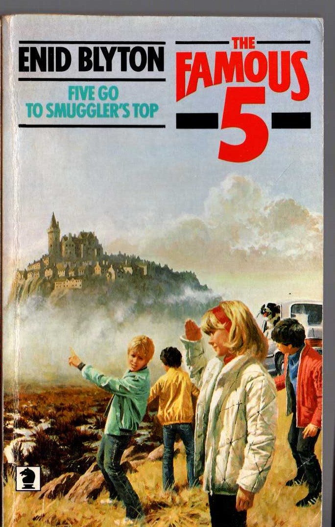 Enid Blyton  FIVE GO TO SMUGGLER'S TOP front book cover image