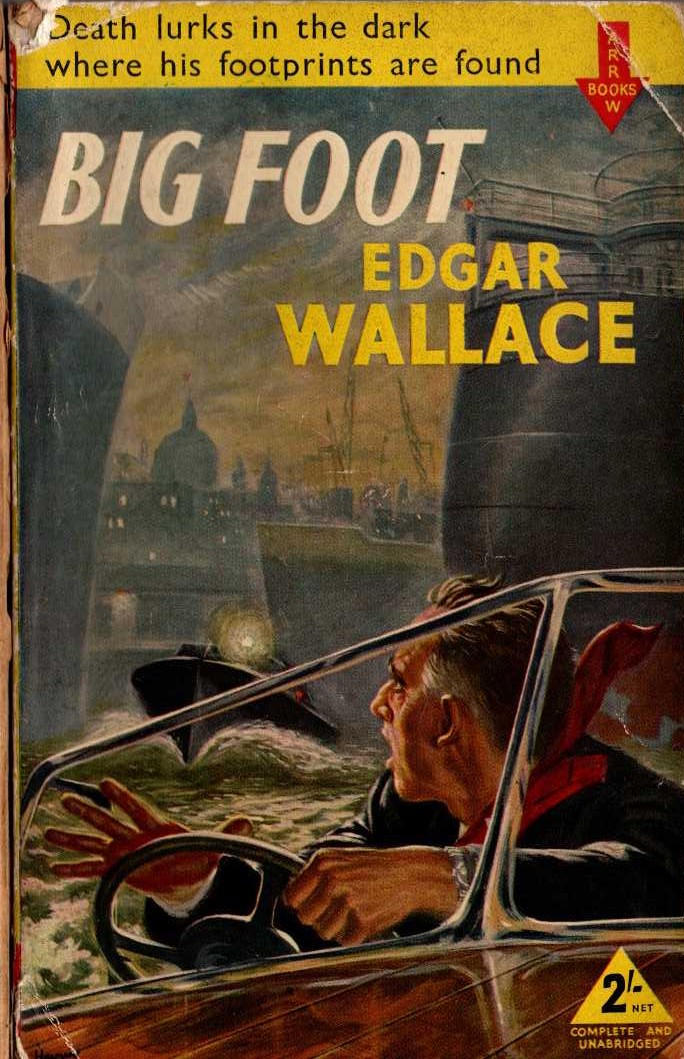 Edgar Wallace  BIG FOOT front book cover image