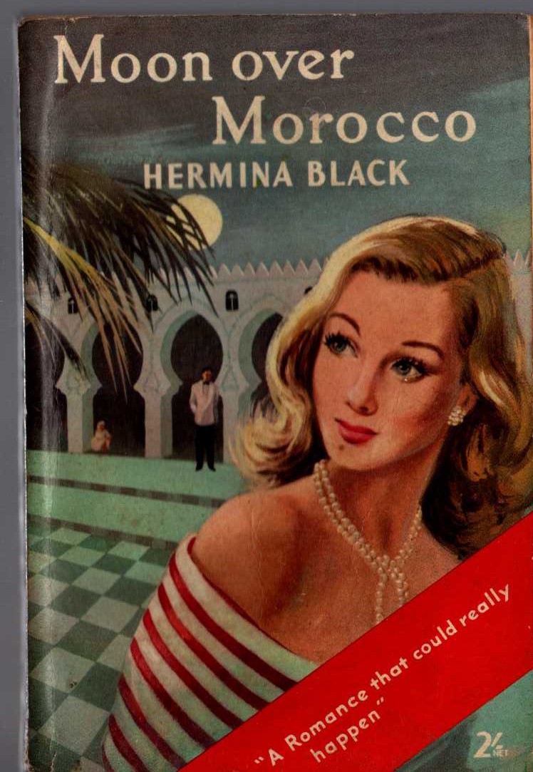 Hermina Black  MOON OVER MOROCCO front book cover image