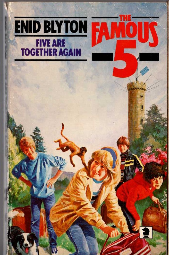 Enid Blyton  FIVE ARE TOGETHER AGAIN front book cover image