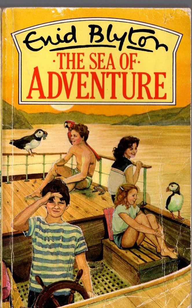 Enid Blyton  THE SEA OF ADVENTURE front book cover image