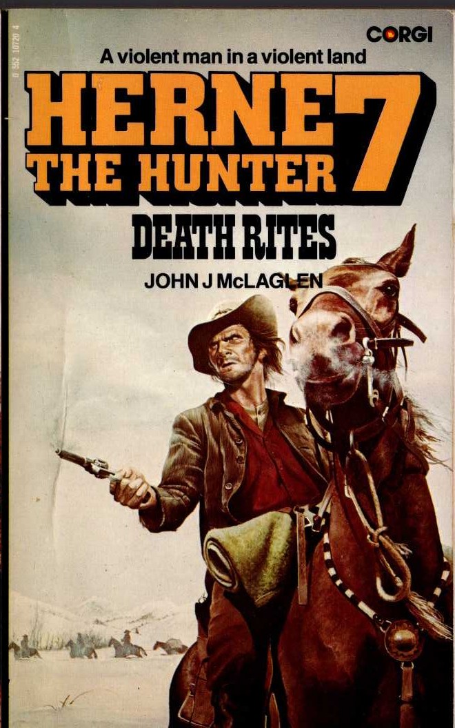 John McLaglen  HERNE THE HUNTER 7: DEATH RITES front book cover image